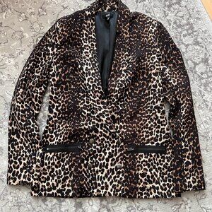 Paige Boyfriend Blazer with Metal Snaps